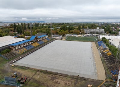 BVSC Stadion pályafűtés