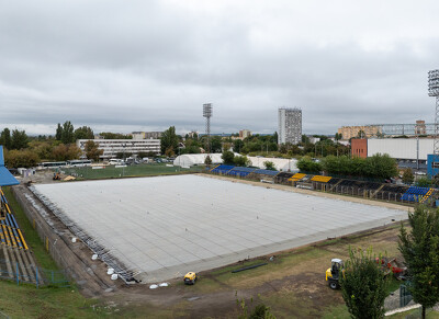 BVSC Stadion pályafűtés