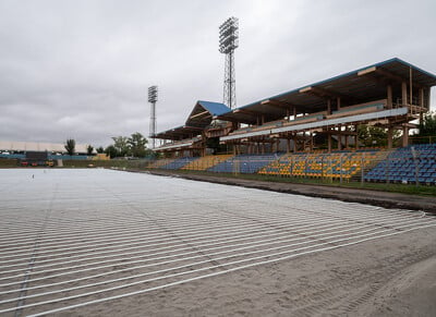 BVSC Stadion pályafűtés