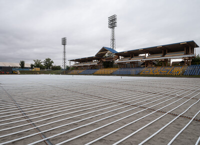 BVSC Stadion pályafűtés