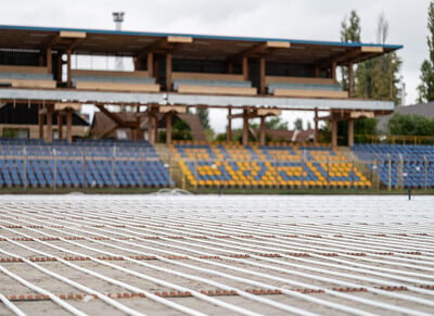 BVSC Stadion pályafűtés