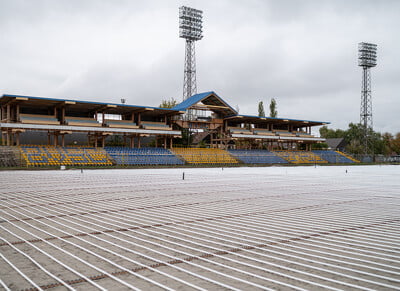 BVSC Stadion pályafűtés