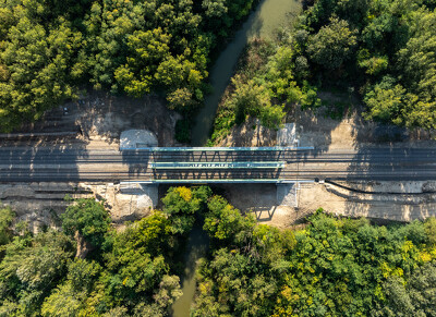 Dunaharaszti, Duna-Tisza csatorna vasúti híd