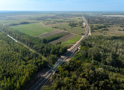 Dunaharaszti, Duna-Tisza csatorna vasúti híd