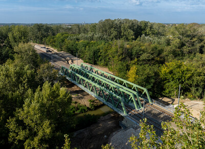 Dunaharaszti, Duna-Tisza csatorna vasúti híd