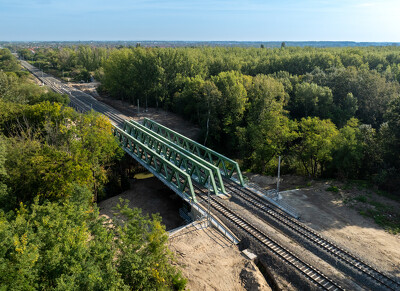 Dunaharaszti, Duna-Tisza csatorna vasúti híd