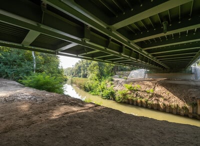 Dunaharaszti, Duna-Tisza csatorna vasúti híd