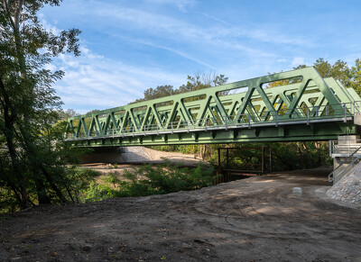 Dunaharaszti, Duna-Tisza csatorna vasúti híd